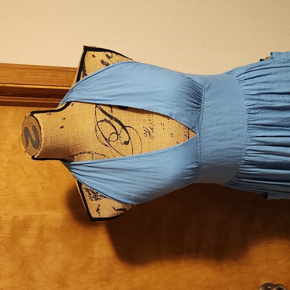 Urban Outfitters Halter Tye Midi Dress Size M - Picture 3 of 10